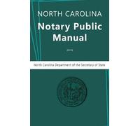 North Carolina Department of the Secret North Carolina Notar (Copertina rigida)