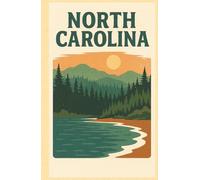 North Carolina journal: 5.5 x 8.5, 250 pages, hardcover