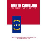 North Carolina Legal Publishing LLC Peter North Carolina Rules of E (Tascabile)
