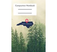 North Carolina Notebook/Journal: Perfect For Inspired Home Offices, School Notes, Events & Business Writing Paperback