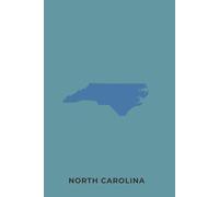 NORTH CAROLINA - Premium Lined Journal | 6" x 9" | Soft Cover | 120+ Pages: A High-Quality Writing Notebook - Ideal for School, Work, or Thoughtful Gifts