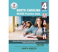 North Carolina State (NC EOG) , 4th Grade MATH Practice Tests ,Volume 1