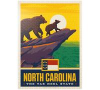 North Carolina: The Tar Heel State - Puzzle premium da 1000 pezzi per adulti
