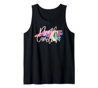 North Carolina Tie Dye Canotta