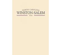 North Carolina Winston-Salem USA: Classic College Ruled Minimalist Notebook for Students, Daily Writing, Travel Journals, Souvenir Gifts, and Patriotic Holidays | 120 Pages