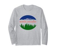 North Cascades National Park Vacation Maglia a Manica
