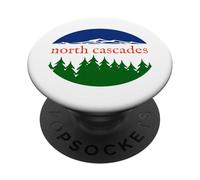 North Cascades National Park Vacation PopSockets PopGrip Adesivo