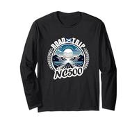 North Coast 500 Scotland - Ispirato alla Guida Scozzese NC500 Maglia a Manica