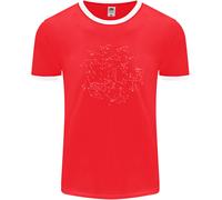 North Costellazioni Stars Spazio Uomo Ringer