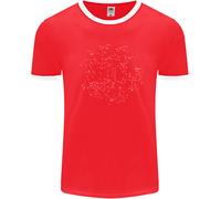 North Costellazioni Stars Spazio Uomo Ringer