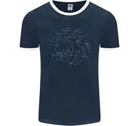 North Costellazioni Stars Spazio Uomo Ringer