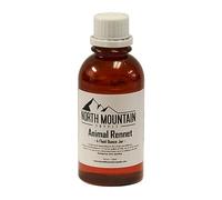North Mountain Supply Professional Quality Liquid Calf Rennet - Animal Rennet for Cheese Making - 4 Fluid Ounces