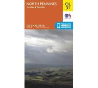 North Pennines - Teesdale & Weardale (Map) OS Explorer Map