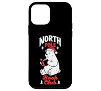 North Pole Book Club Bookish Orso Polare Natale Custodia per iPhone 12 mini