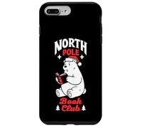 North Pole Book Club Bookish Orso Polare Natale Custodia per iPhone 7 Plus/8 Plus