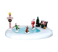 Pattinaggio sul ghiaccio al Polo Nord Santa'S Wonderland