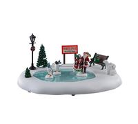 North Pole Skating Rink B/O 4.5V Cod. 14837
