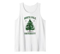 North Pole University Christmas Tees Decor And More Canotta