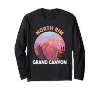 North Rim Grand Canyon Ho Escursionato Il Grand Canyon All'aperto Maglia a Manica