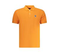 North Sails Arancione Cotton Men Polo - M