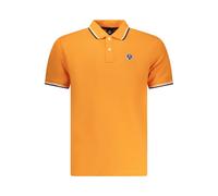 North Sails Arancione Cotton Men Polo - XXL