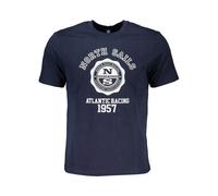 North Sails - Atlantic Racing 1957 TShirt - - Tops - Uomo - Blu - XL