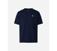 NORTH SAILS T-Shirt Uomo in Jersey di Cotone Organico con Patch sul Petto
