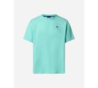 NORTH SAILS T-Shirt Uomo in Jersey di Cotone Organico con Patch sul Petto