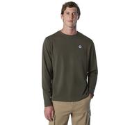 North Sails Basic Bollo - maglia maniche lunghe - uomo L Green man