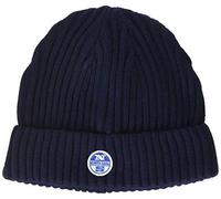 North Sails Beanie W/Logo Cappello Invernale, Blue Navy, One Size Uomo