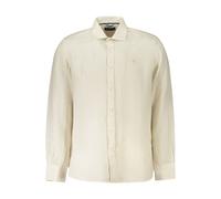 North Sails Beige Linen Men Shirt - XL