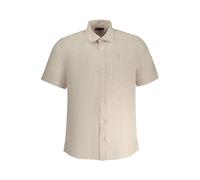 North Sails Beige Linen Men's Shirt - XXL