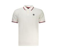 North Sails Bianco Cotton Men Polo - M