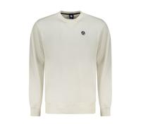 North Sails Bianco Cotton Men Sweatshirt - 3XL