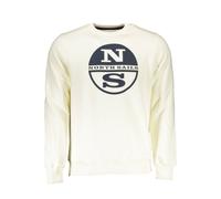 North Sails Bianco Cotton Men Sweatshirt - XXL