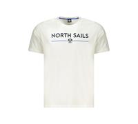 North Sails Bianco Cotton Men T-Shirt - 3XL