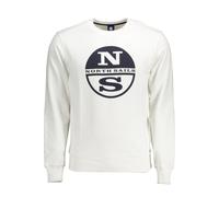 North Sails Bianco Cotton Men's Sweatshirt - 3XL