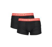 North Sails Black Cotton Men Boxer Shorts - S
