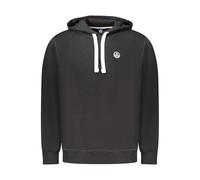 North Sails Black Cotton Men Sweater - M