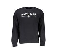 North Sails Black Cotton Men Sweater - XL