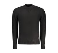 North Sails Black Cotton Men Sweater - XXL