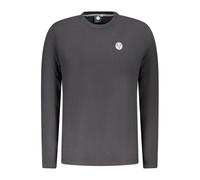 North Sails Black Cotton Men T-Shirt - 3XL