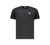 North Sails Black Cotton Men T-Shirt - S