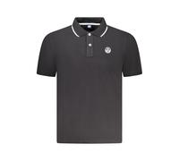 North Sails Black Cotton Mens Polo Shirt - S