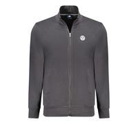 North Sails Black Cotton Men's Sweatshirt - 3XL