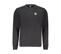 North Sails Black Cotton Men's Sweatshirt - XL