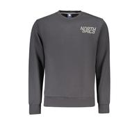 North Sails Black Cotton Men's Sweatshirt - XXL