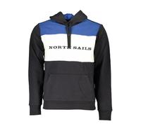 North Sails Black Cotton Men's Sweatshirt - XXL
