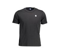 North Sails Black Cotton Men's T-Shirt - XL