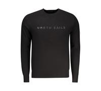 North Sails Black Viscosa Men Sweater - XL